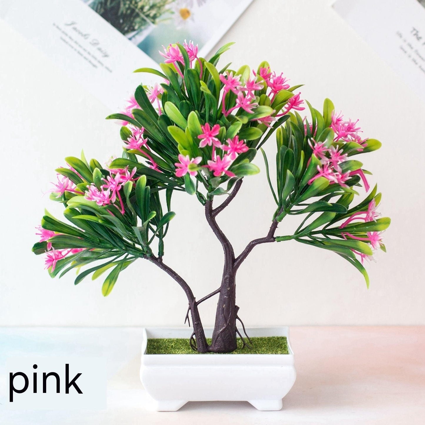 Artificial Plant Potted Indoor Desktop Fake Flower Decoration Home Decoration Ornaments - Pacisia