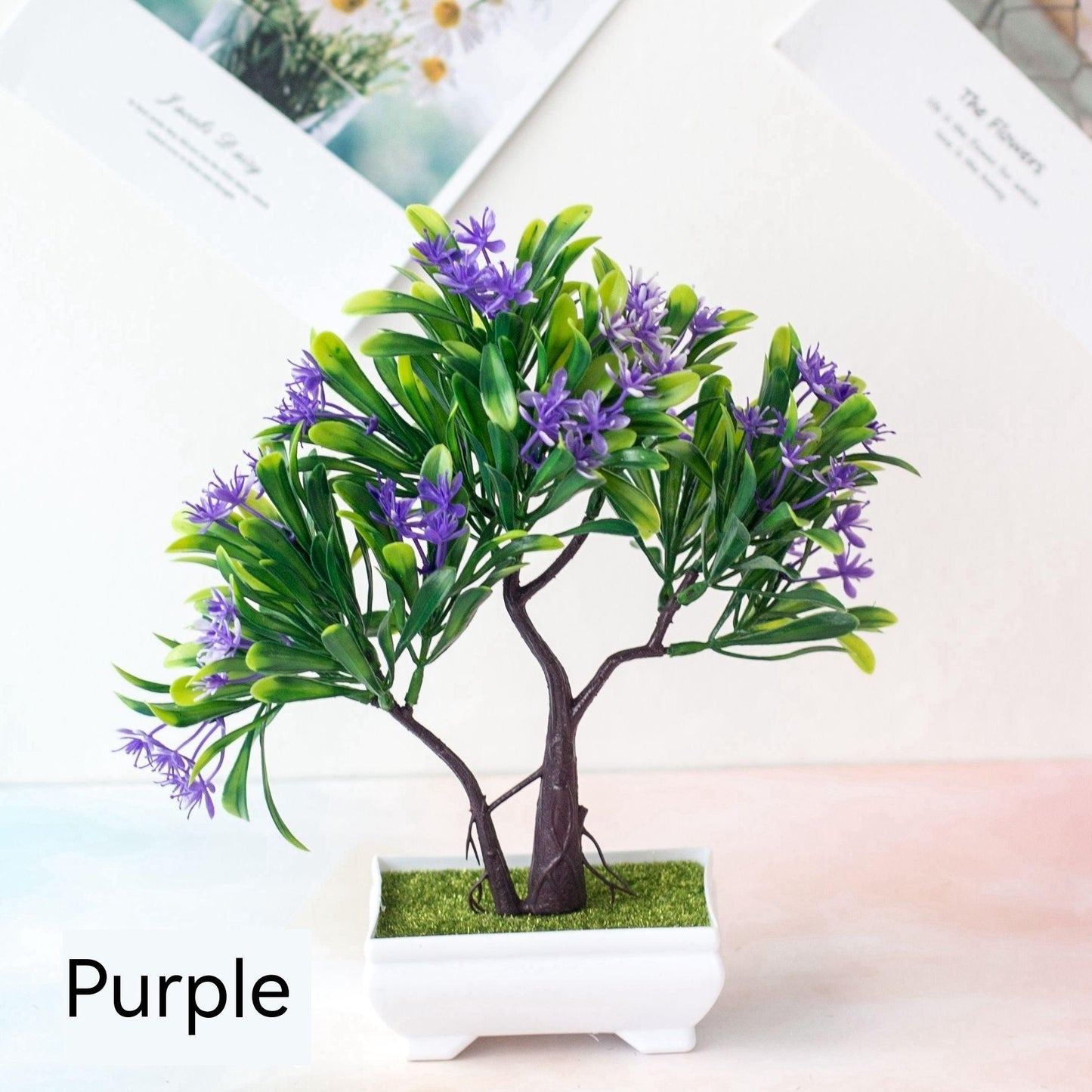 Artificial Plant Potted Indoor Desktop Fake Flower Decoration Home Decoration Ornaments - Pacisia