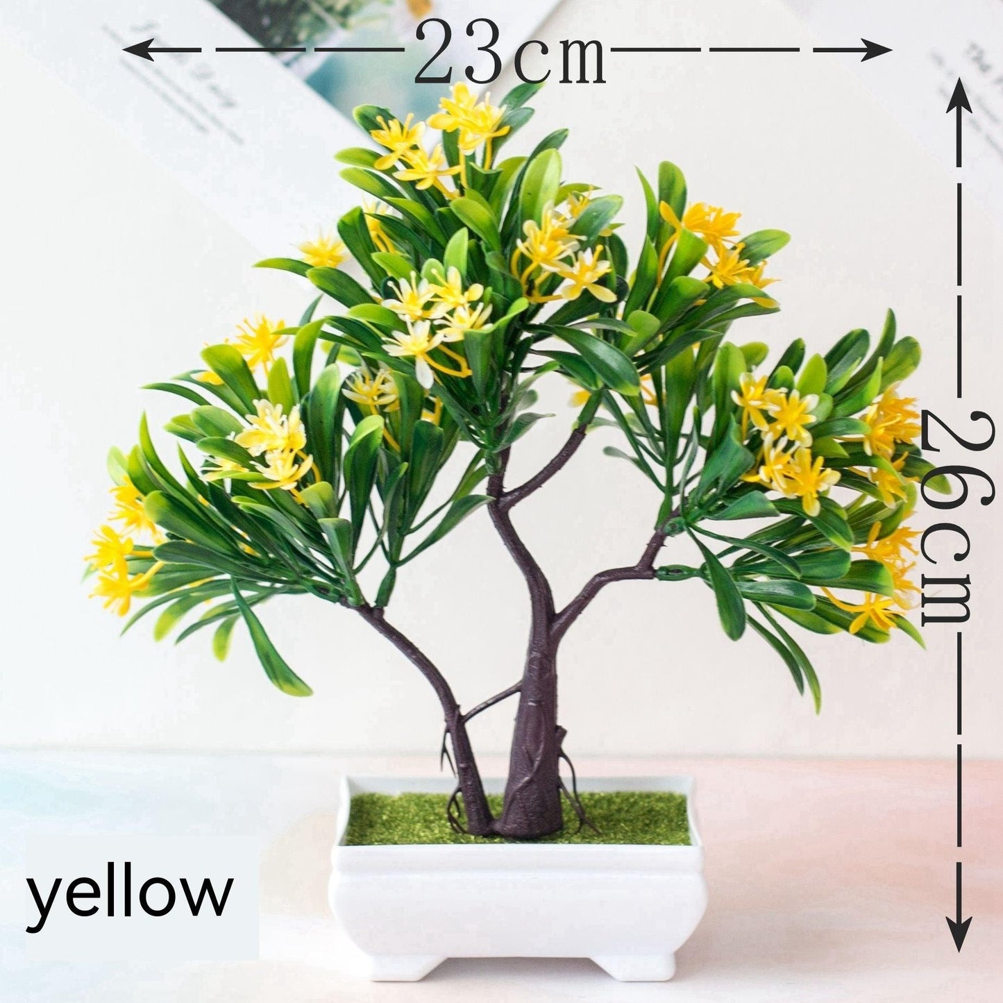 Artificial Plant Potted Indoor Desktop Fake Flower Decoration Home Decoration Ornaments - Pacisia