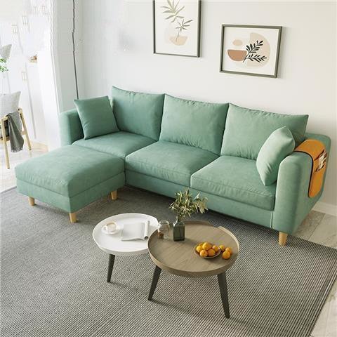 Aurora Bisectional Sofa - Crisp Dual Tones - Pacisia