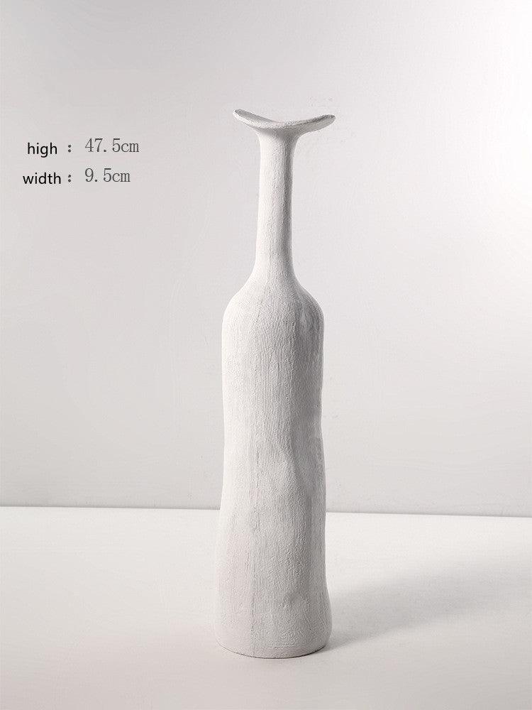 Black And White Creative Ceramic Vase Home Decoration - Pacisia