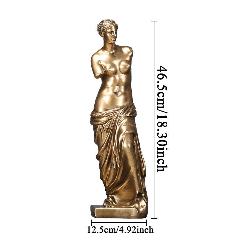 Broken arm Venus statue living room porch decoration - Pacisia