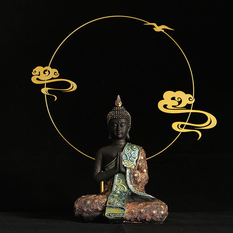Buddha Statue Zen Small Ornaments Car Home Decoration - Pacisia