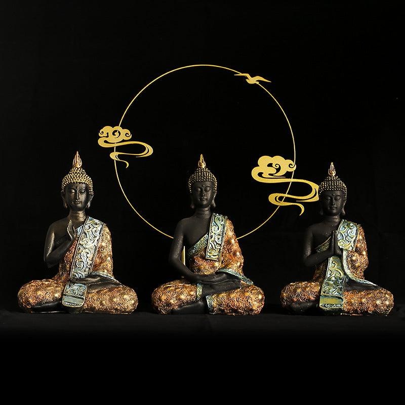 Buddha Statue Zen Small Ornaments Car Home Decoration - Pacisia