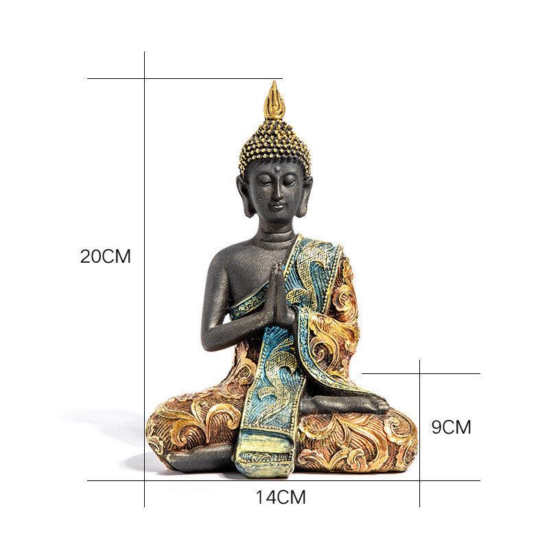 Buddha Statue Zen Small Ornaments Car Home Decoration - Pacisia