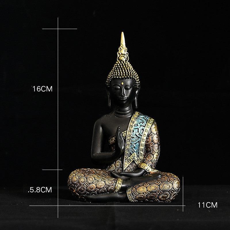 Buddha Statue Zen Small Ornaments Car Home Decoration - Pacisia