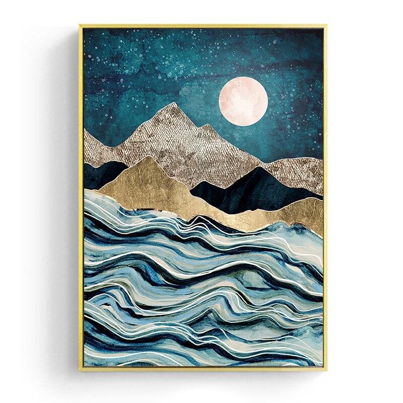 Canvas Core Spray Painting Frameless Painting - Pacisia