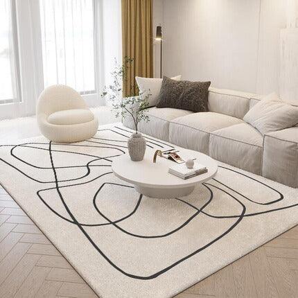 Cashmere-like Home Living Room Carpet Sofa Coffee Table Cushion - Pacisia