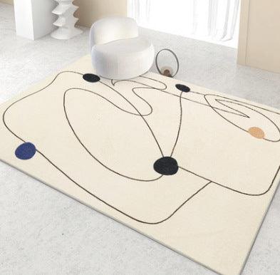 Cashmere-like Home Living Room Carpet Sofa Coffee Table Cushion - Pacisia