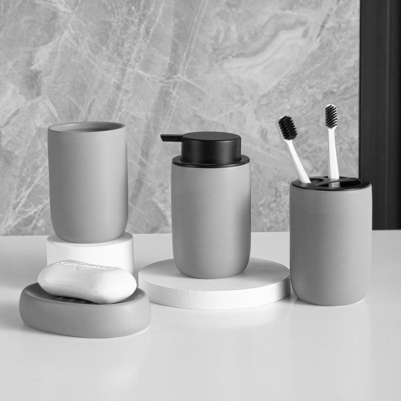 Ceramic Bathroom Set Of Four Pieces - Pacisia