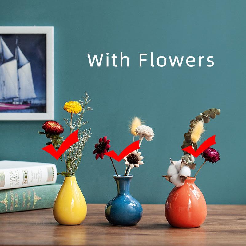 Ceramic Mini Vase Decorations Originality - Pacisia