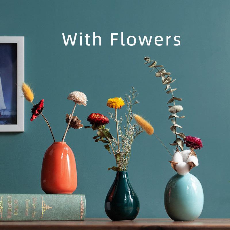 Ceramic Mini Vase Decorations Originality - Pacisia