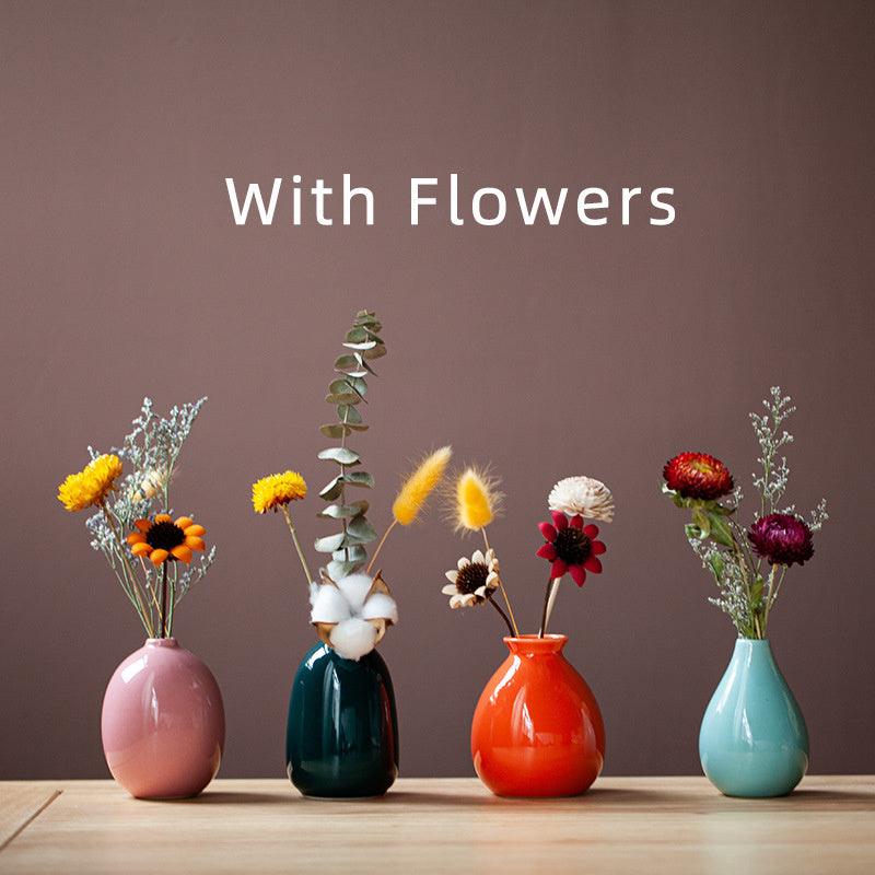 Ceramic Mini Vase Decorations Originality - Pacisia