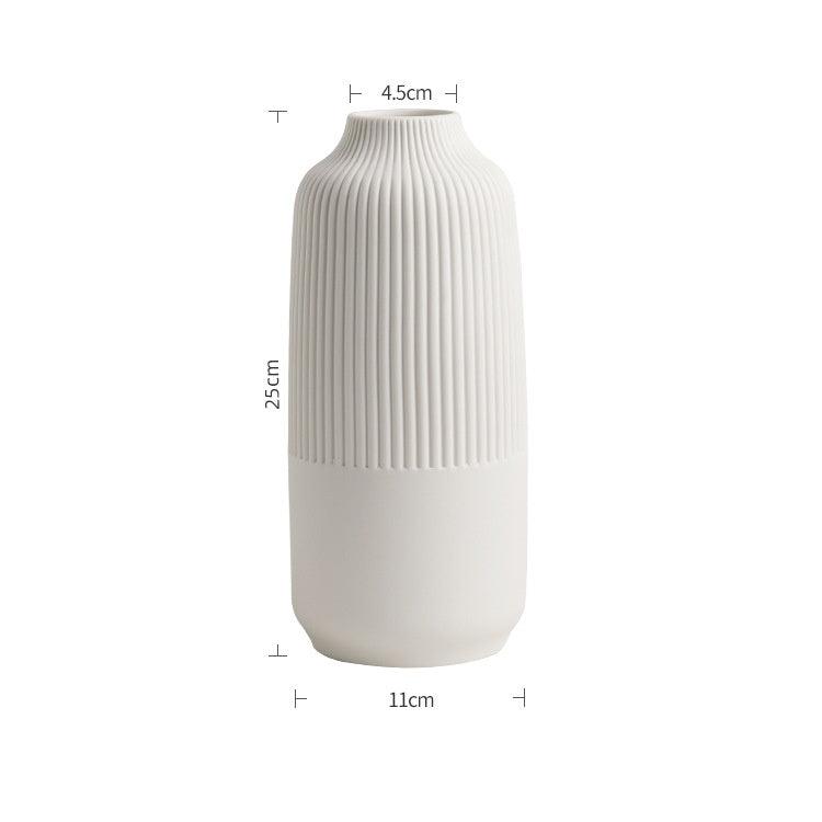 Ceramic Vase Decoration For Living Room Floral Arrangement - Pacisia
