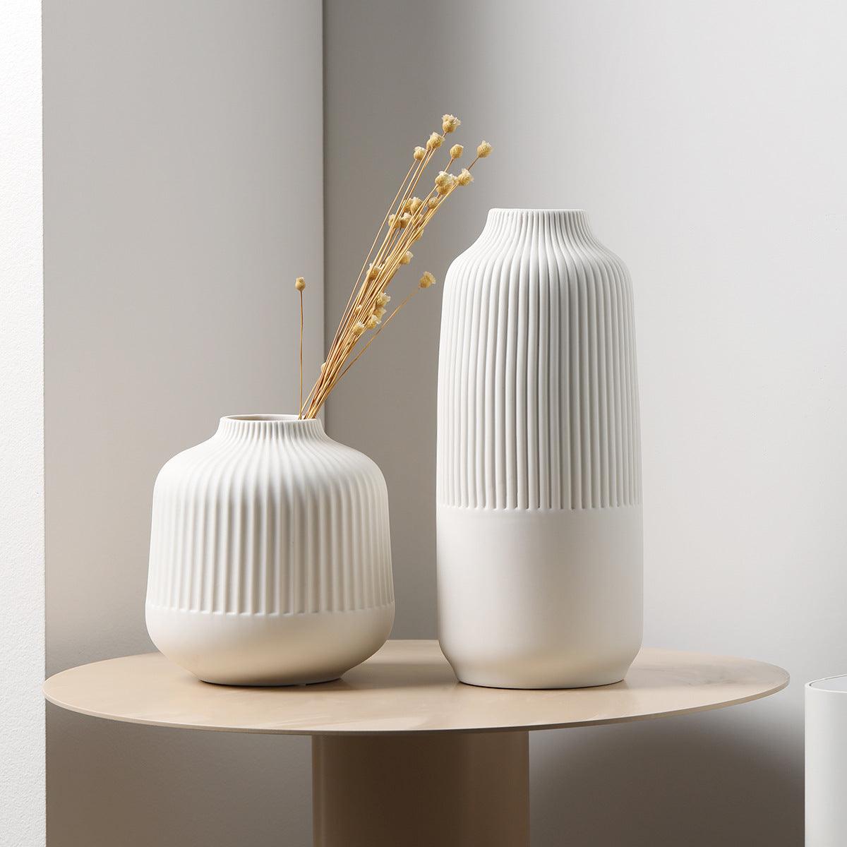 Ceramic Vase Decoration For Living Room Floral Arrangement - Pacisia