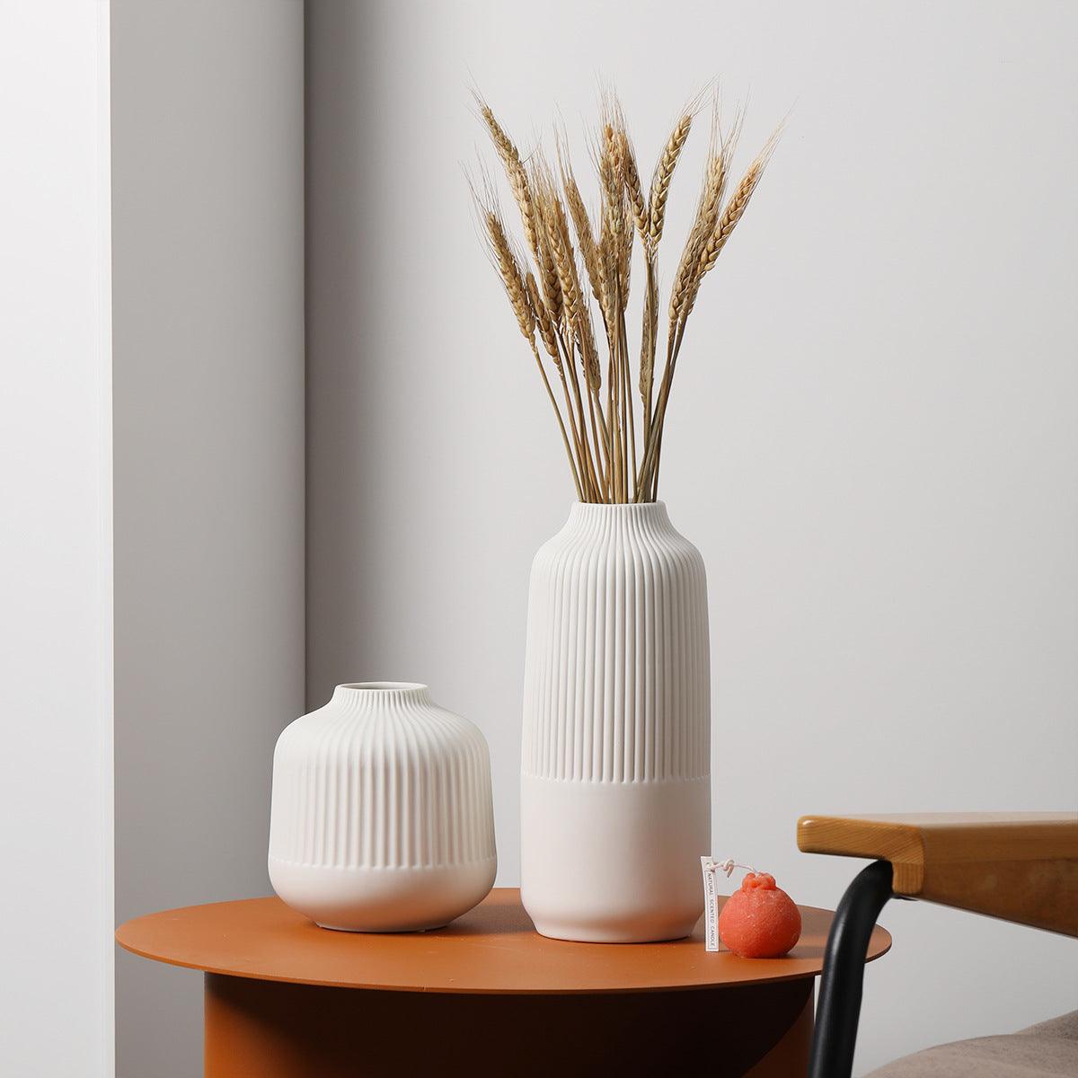 Ceramic Vase Decoration For Living Room Floral Arrangement - Pacisia