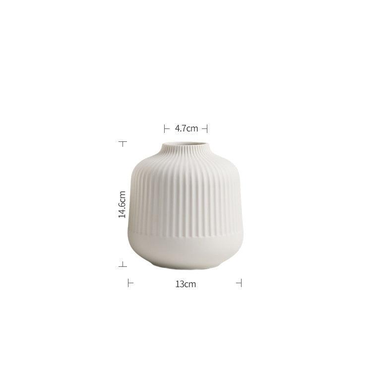 Ceramic Vase Decoration For Living Room Floral Arrangement - Pacisia