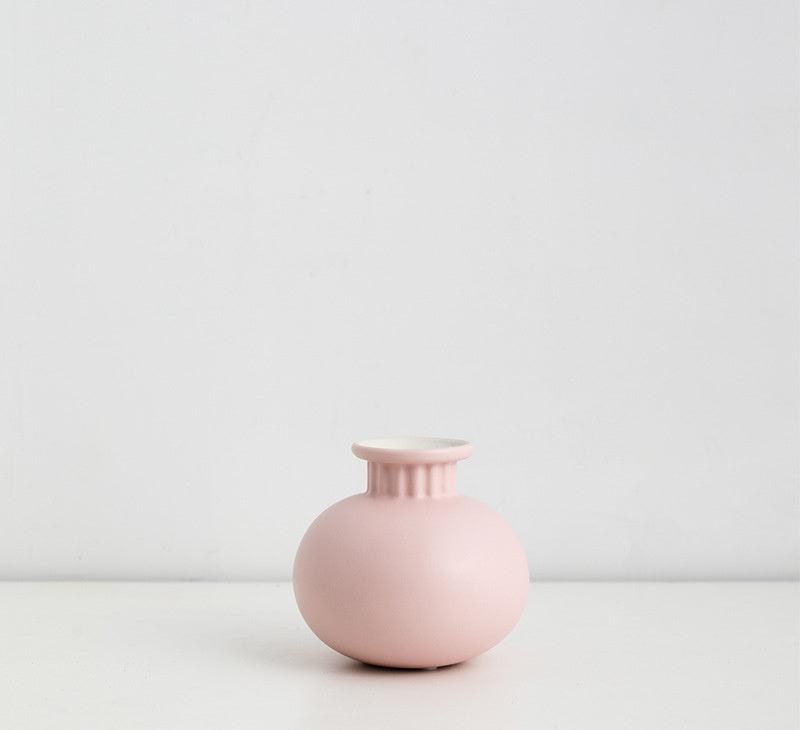 Ceramic Vase Decoration Living Room Home Flower Arrangement - Pacisia