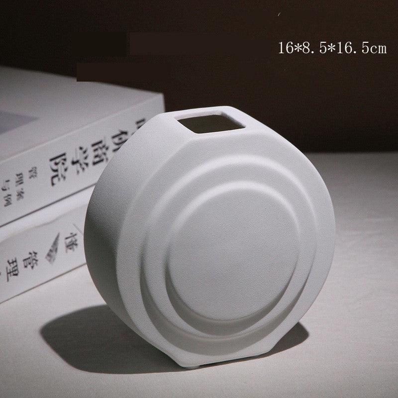 Ceramic vase flower pot flower ornament large size - Pacisia