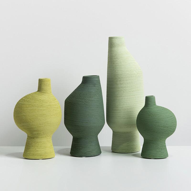 Ceramic Vase Hand Painted Creative Home Decoration - Pacisia
