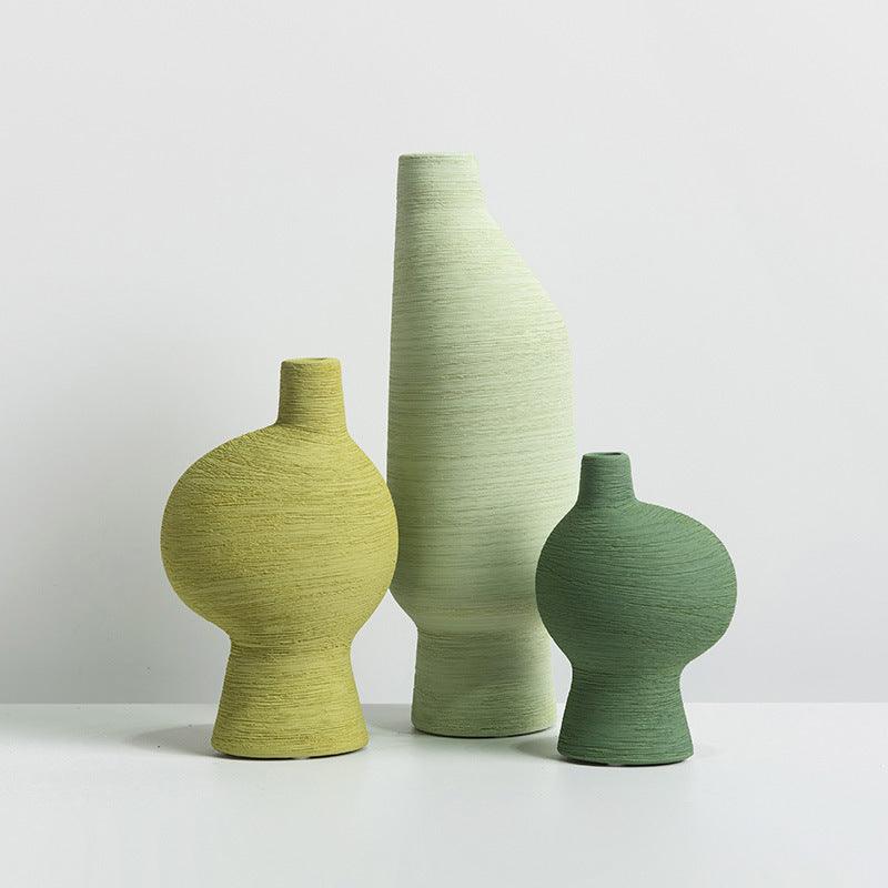 Ceramic Vase Hand Painted Creative Home Decoration - Pacisia