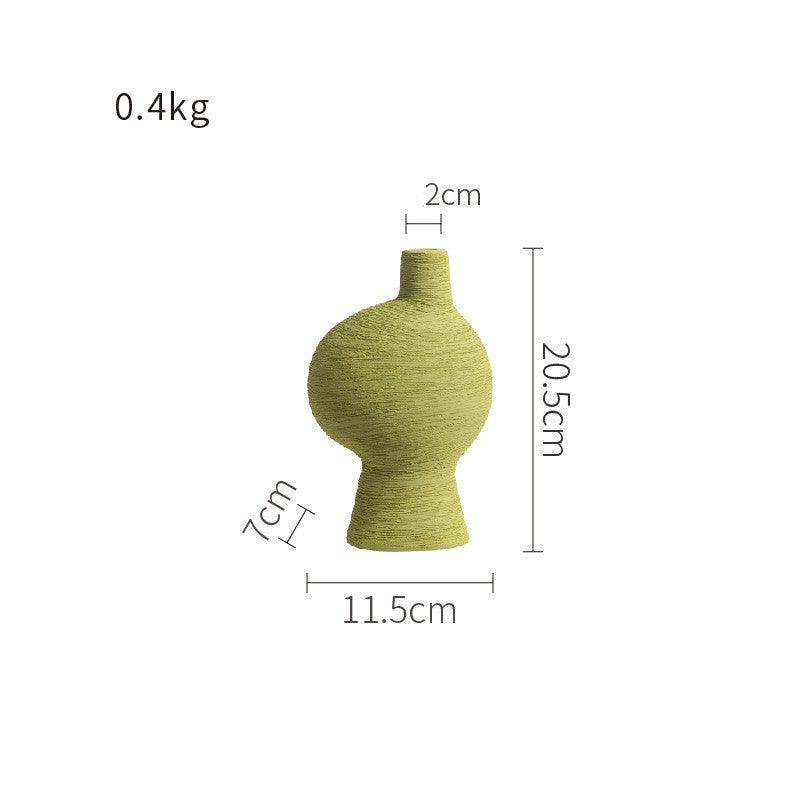 Ceramic Vase Hand Painted Creative Home Decoration - Pacisia