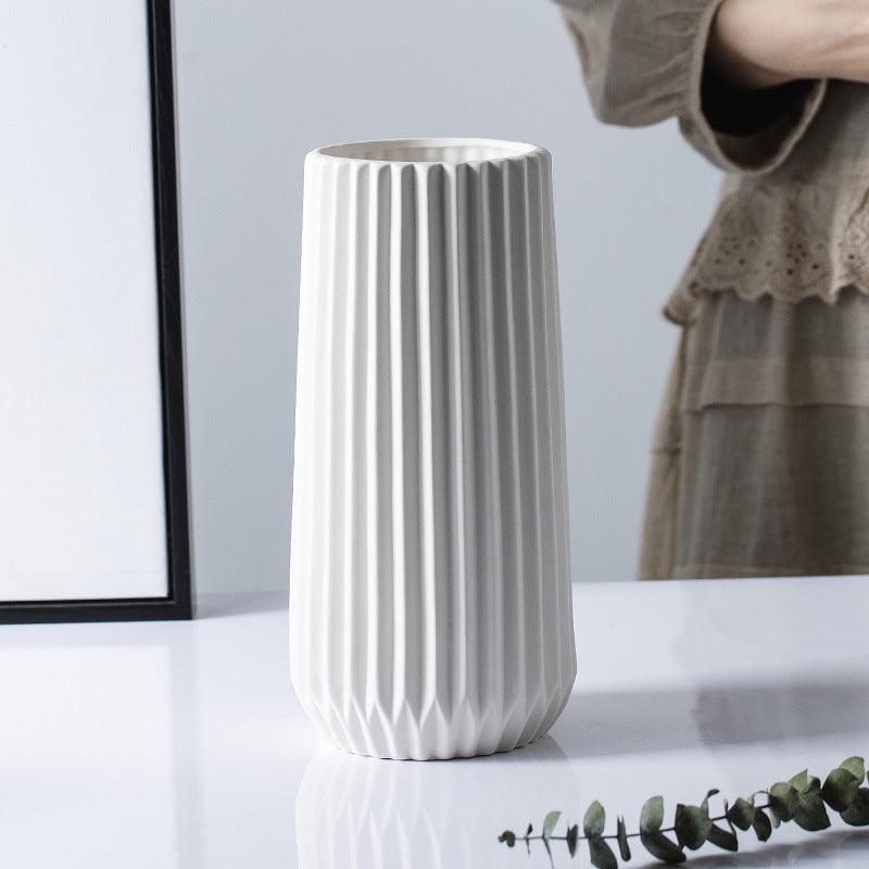Ceramic Vase Hydroponic Origami Ornaments Modern Simple Nordic Creative - Pacisia