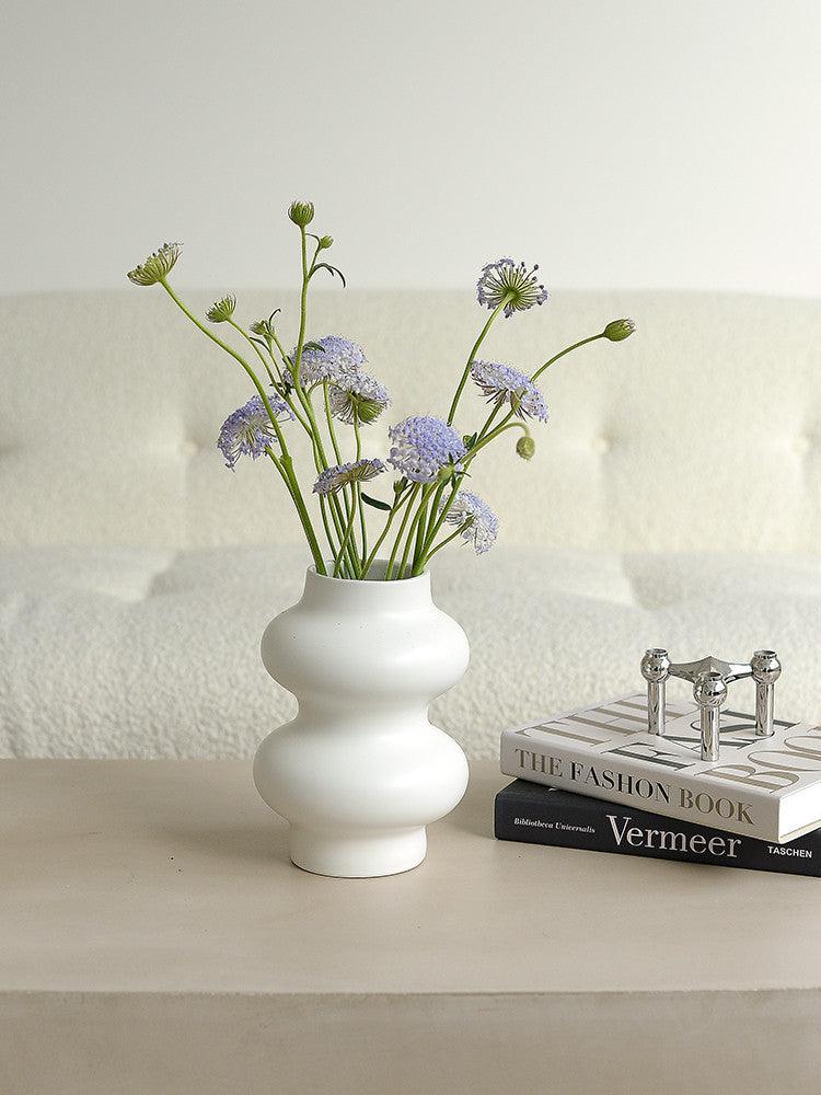Ceramic Vase Ornament Nordic Matte Glazed Simple Niche - Pacisia