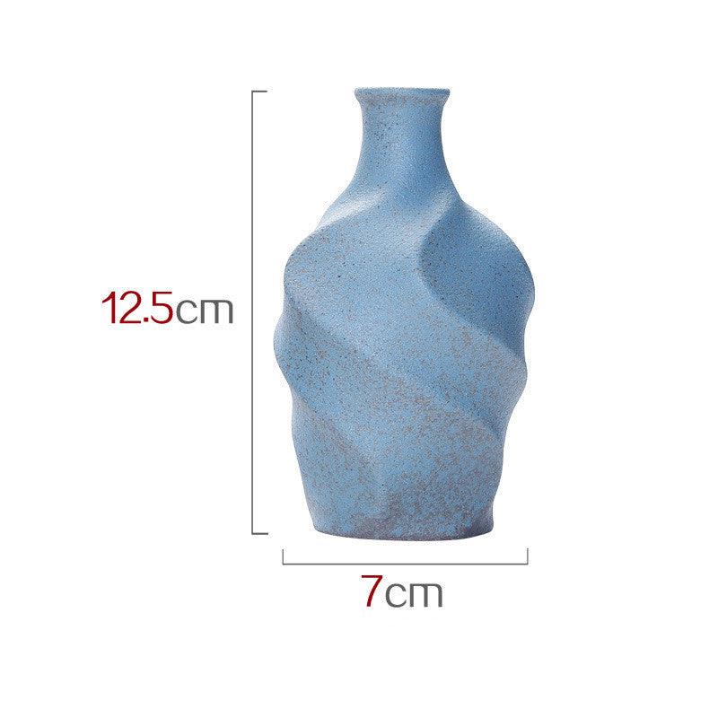 Ceramic vase simulating dry flower vase - Pacisia