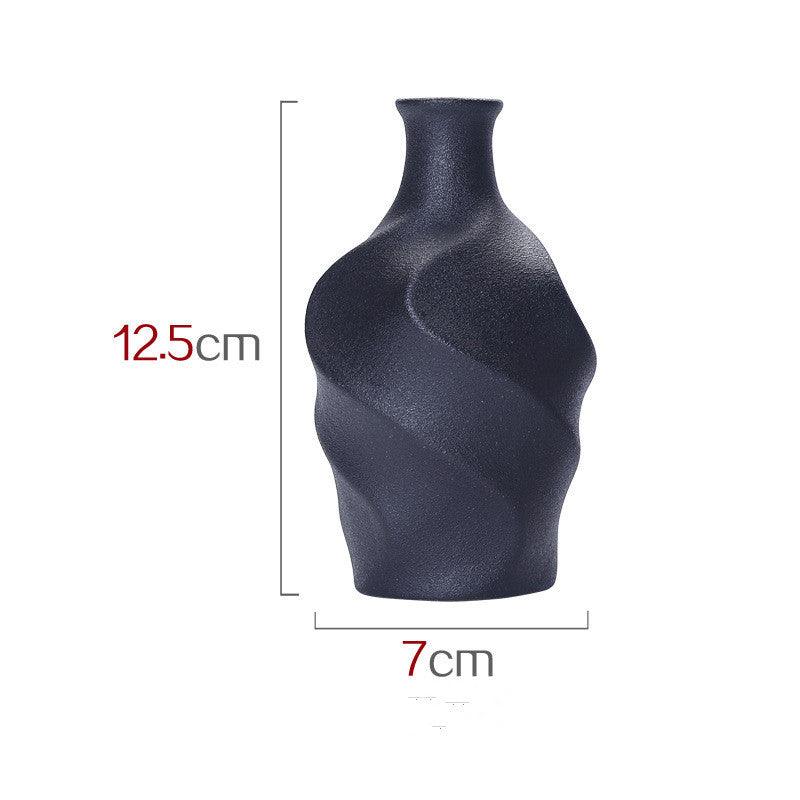 Ceramic vase simulating dry flower vase - Pacisia
