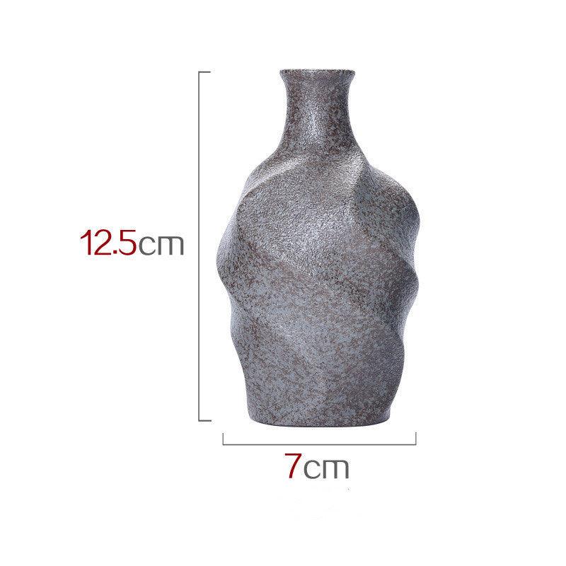 Ceramic vase simulating dry flower vase - Pacisia
