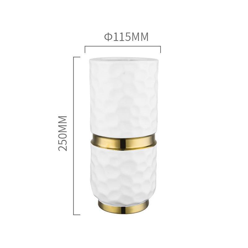 Ceramic vase, soft decoration ceramic decoration in living room and dining room - Pacisia