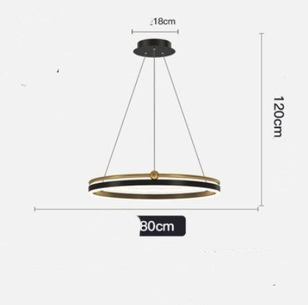 Chandelier Living Room Brushed Aluminum Bedroom Study - Pacisia