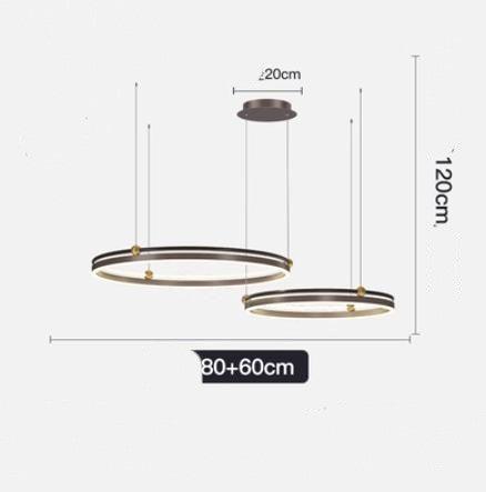 Chandelier Living Room Brushed Aluminum Bedroom Study - Pacisia