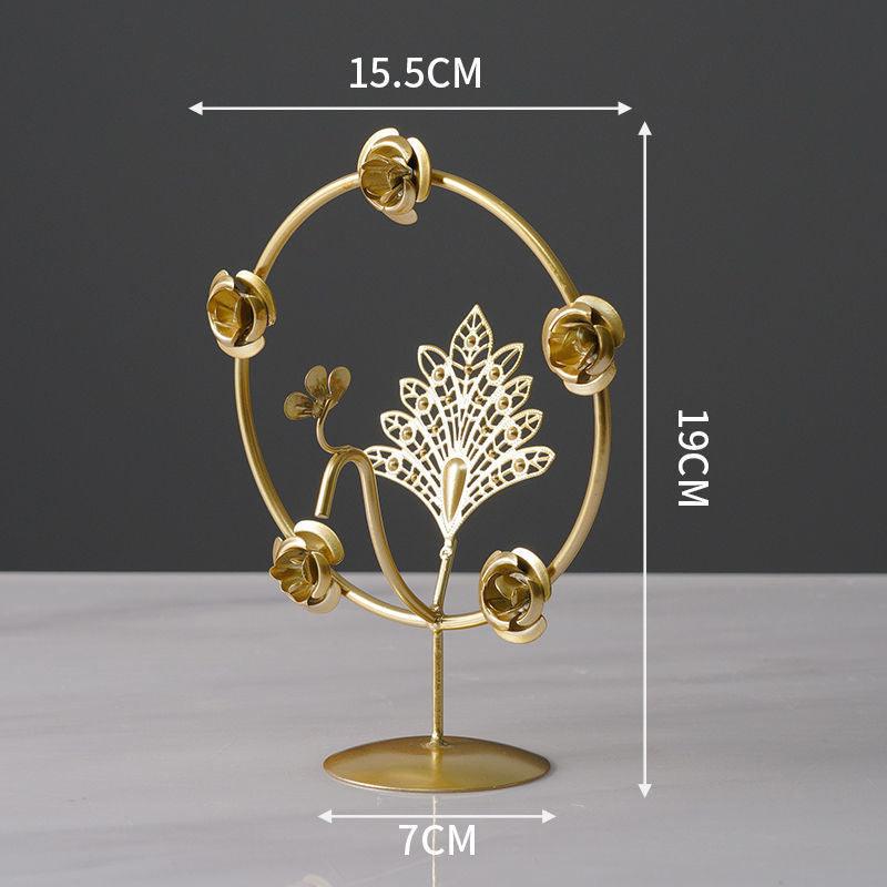 Decorations Crafts Decoration Modern Home Furnishing Copper Plastic Light Luxury - Pacisia