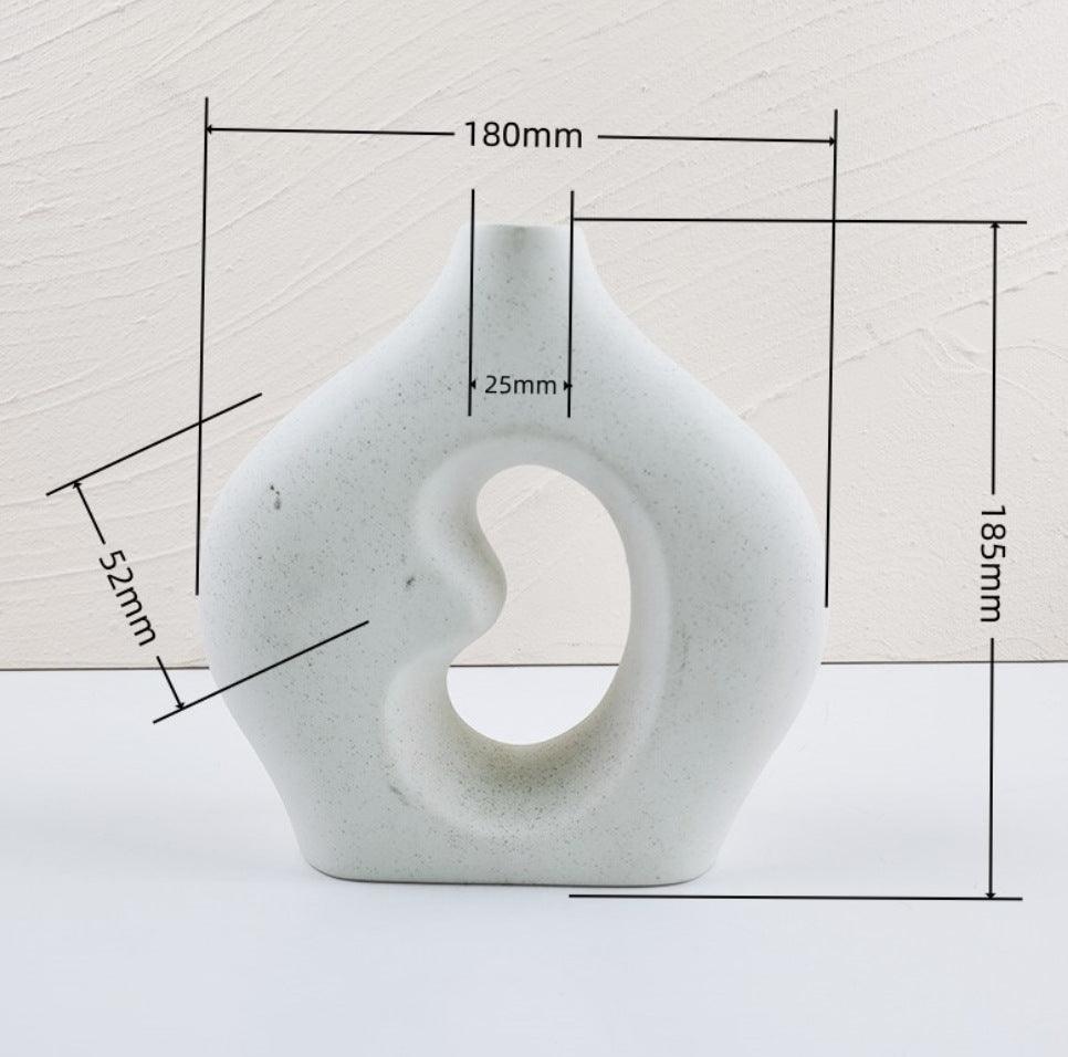 Circle Vase Plaster Silicone Mold - Pacisia