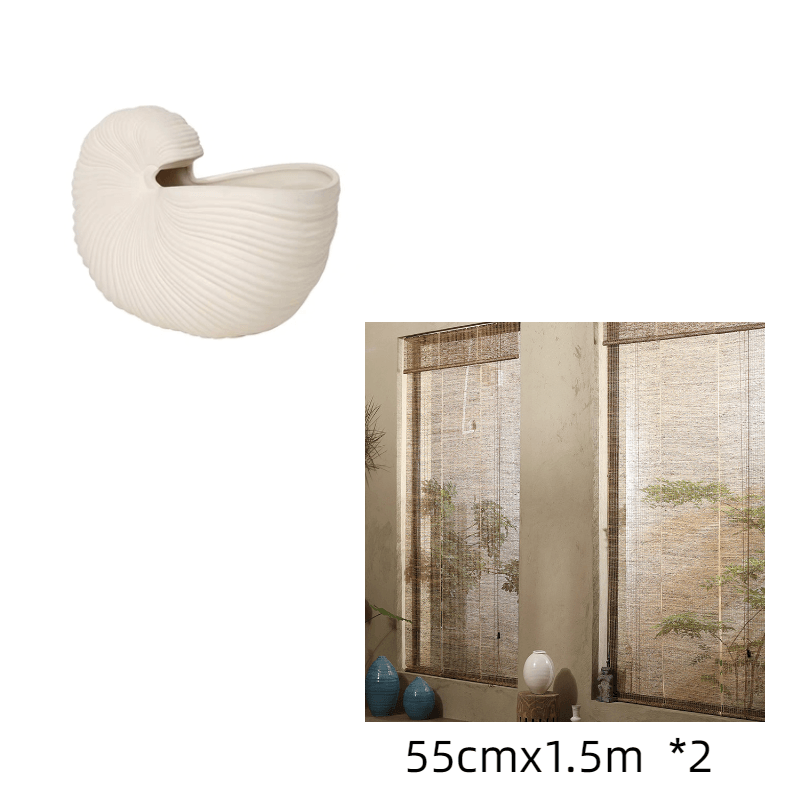 Conch Simple Vase Flower Modern TV Decoration Nordic Minimalist Style Home Decoration - Pacisia