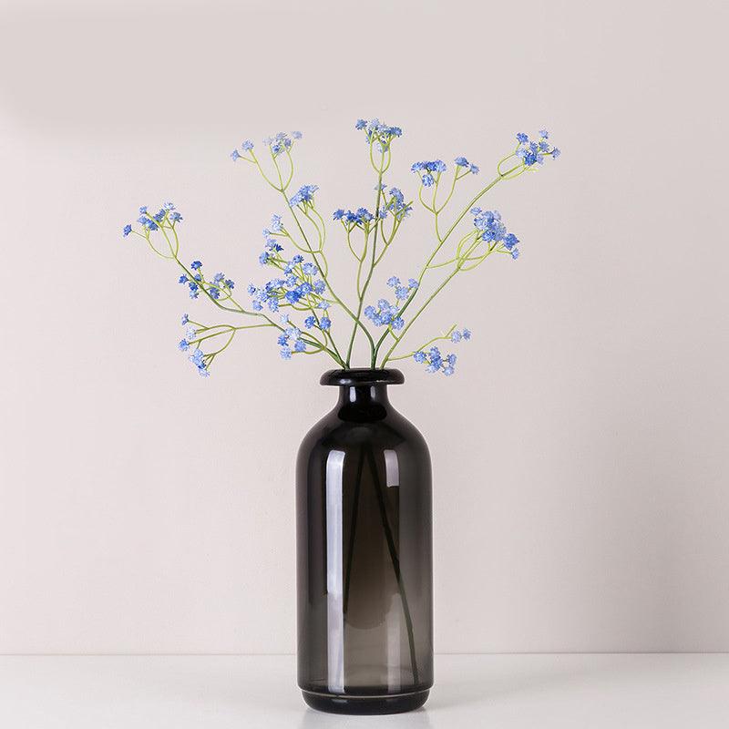 Creative And Simple Small-caliber Glass Flower Vase - Pacisia