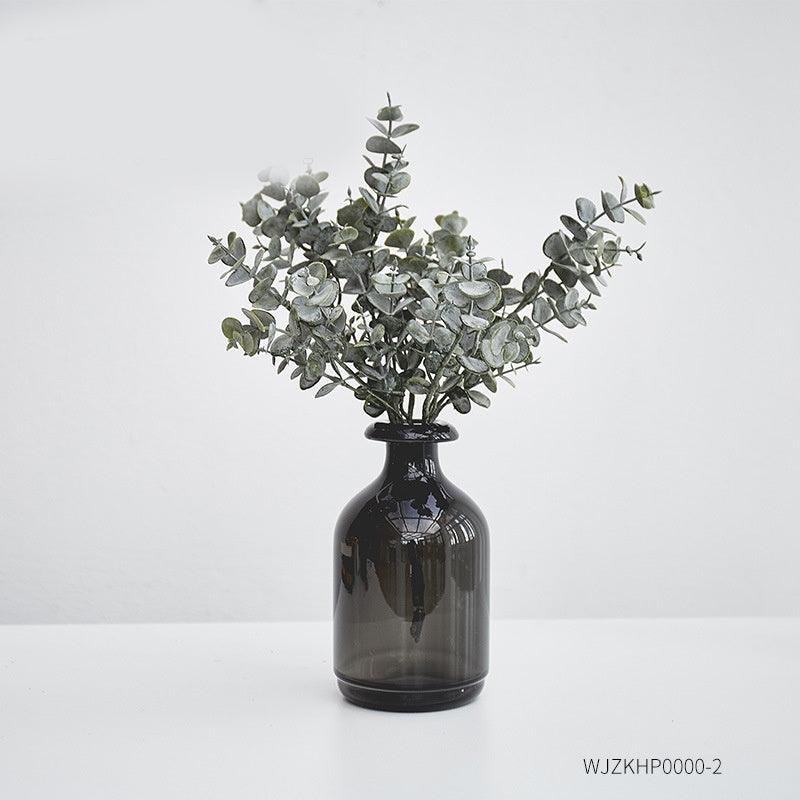 Creative And Simple Small-caliber Glass Flower Vase - Pacisia