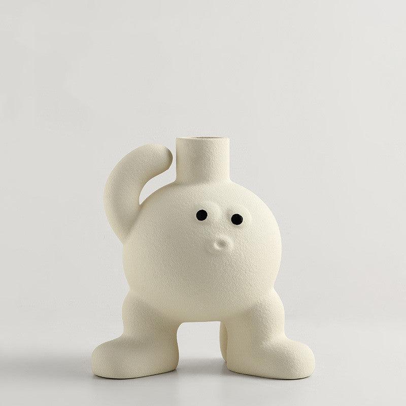 Creative Big Foot Vase Desktop Ornaments - Pacisia