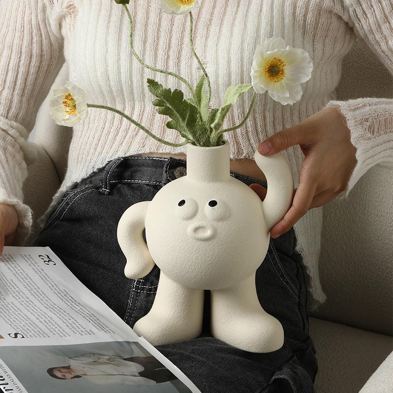 Creative Big Foot Vase Desktop Ornaments - Pacisia