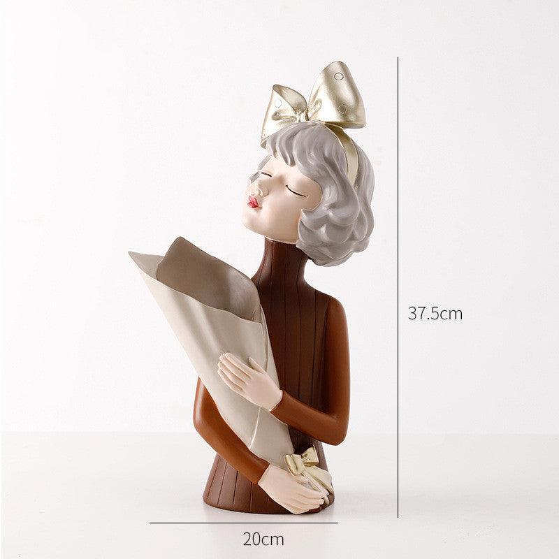 Creative Bubble Girl Vase Simple Decoration - Pacisia