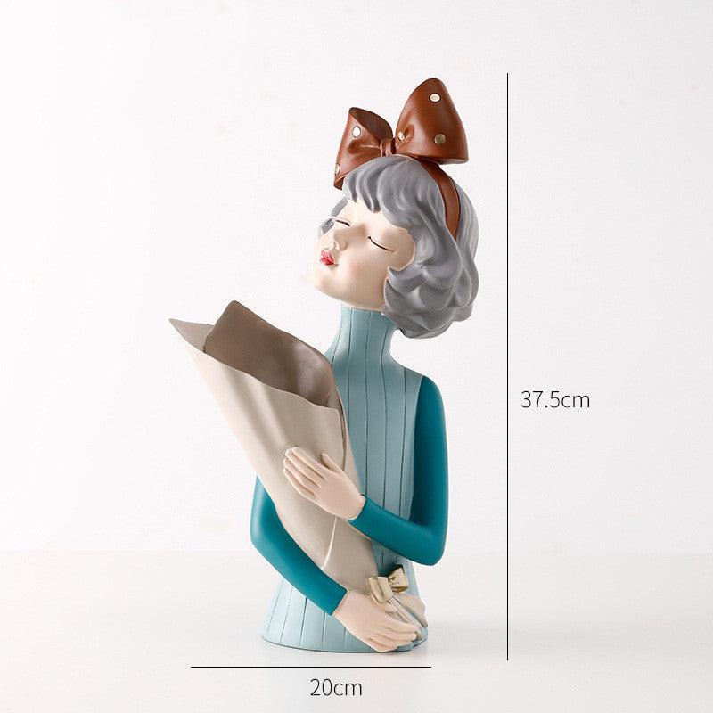Creative Bubble Girl Vase Simple Decoration - Pacisia