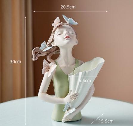 Creative Bubble Girl Vase Simple Decoration - Pacisia