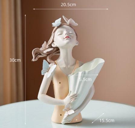 Creative Bubble Girl Vase Simple Decoration - Pacisia