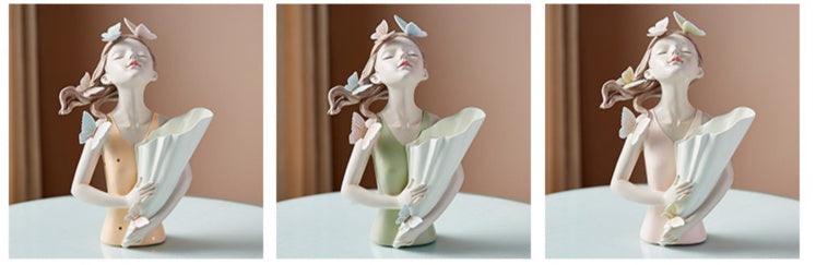 Creative Bubble Girl Vase Simple Decoration - Pacisia