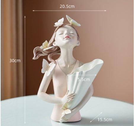 Creative Bubble Girl Vase Simple Decoration - Pacisia
