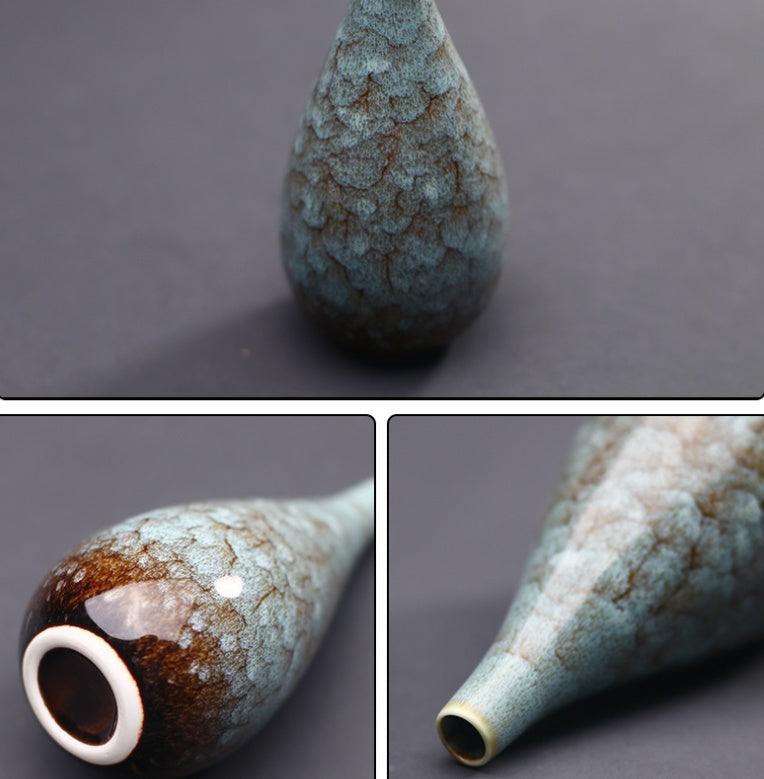 Creative ceramic kiln small vase Guanyin bottle - Pacisia