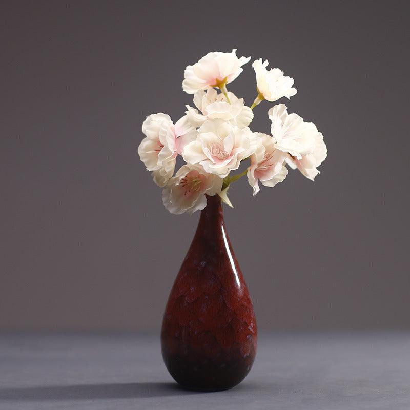 Creative ceramic kiln small vase Guanyin bottle - Pacisia