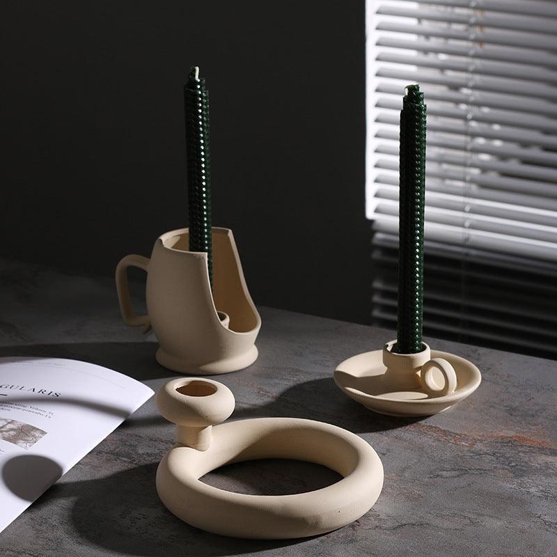 Creative ceramic vase home accessories ornaments - Pacisia